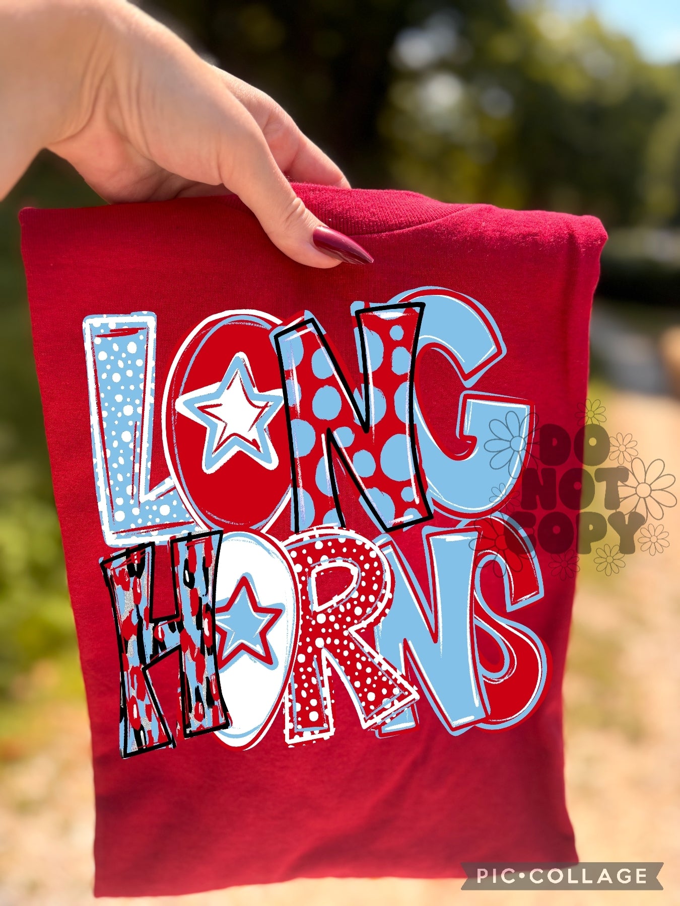 Longhorns - Shirt *comment shirt color in note box