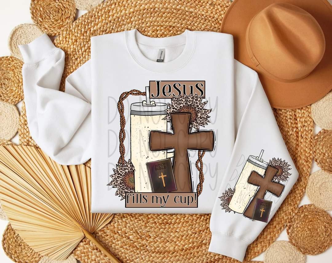 Jesus Fills My Cup-SHIRT