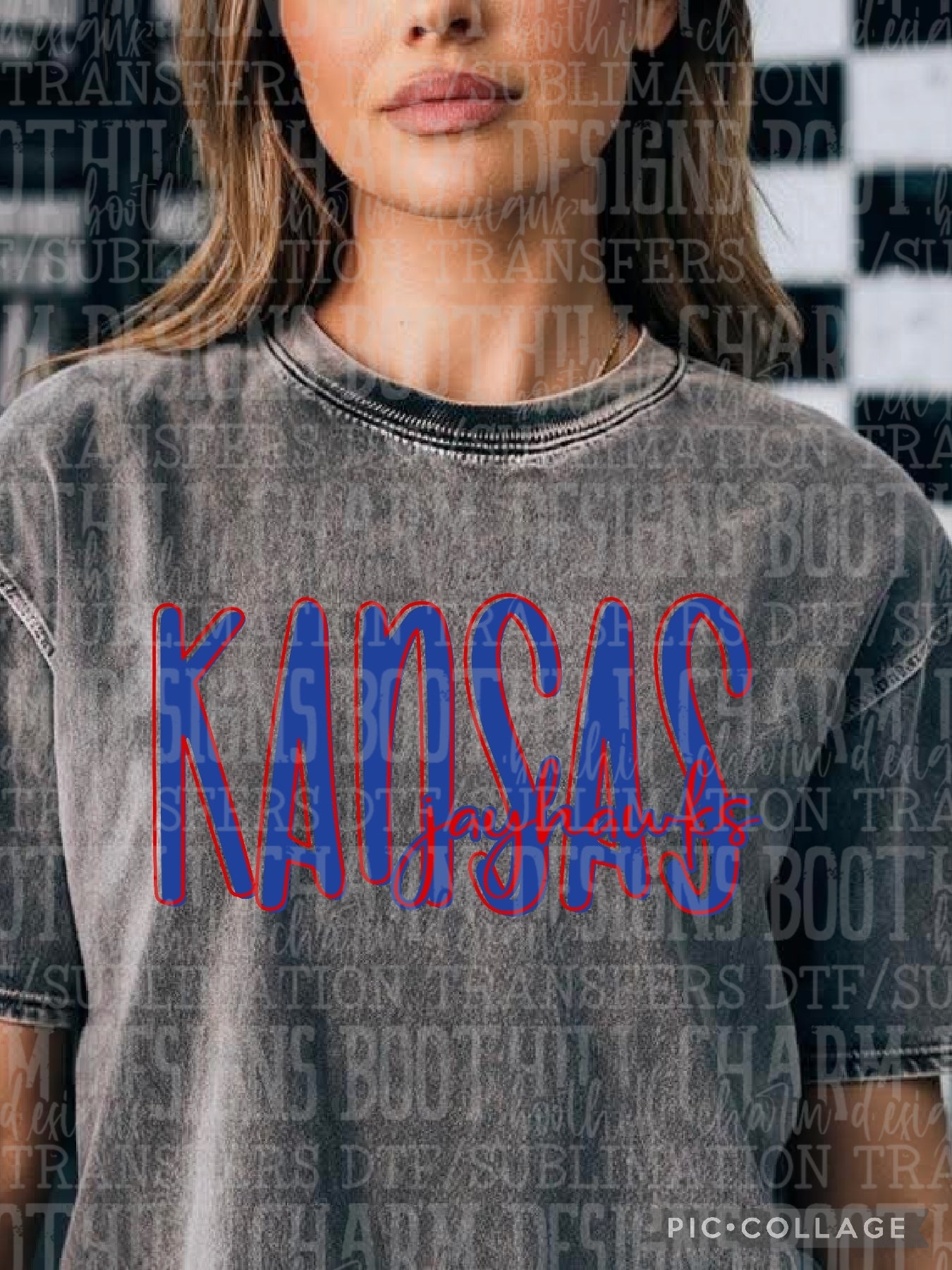 Kansas Jawhawks - Shirt *comment shirt color in note box