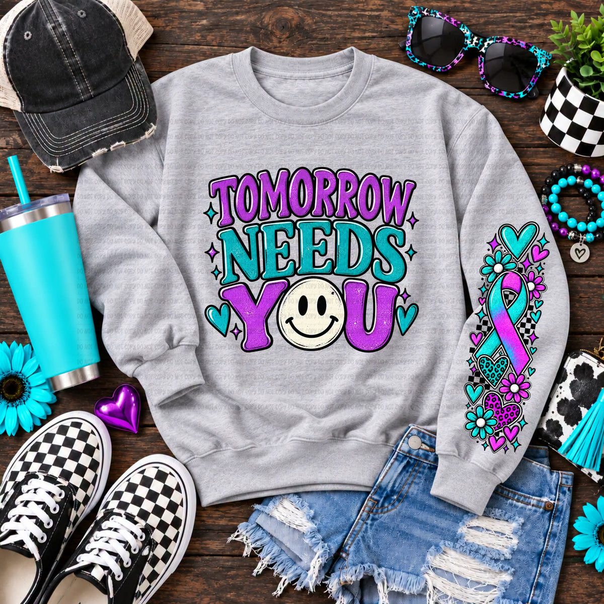 Tomorrow Needs You - SHIRT RY.26. *Add color of shirt wanted in notes box