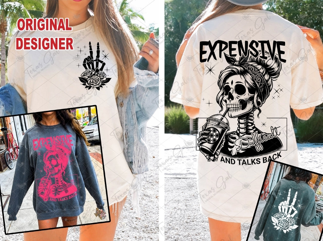 Exspensive And Talks Back - SHIRT