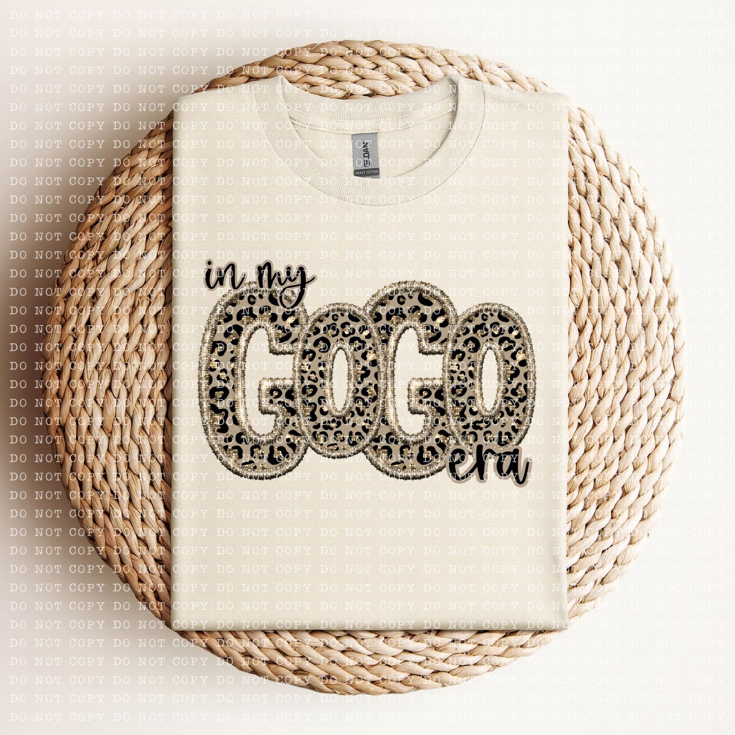 Leopard/Gold Mom & Grandma names - SHIRT ECHT.2023 *comment shirt color 7 name you want in note box