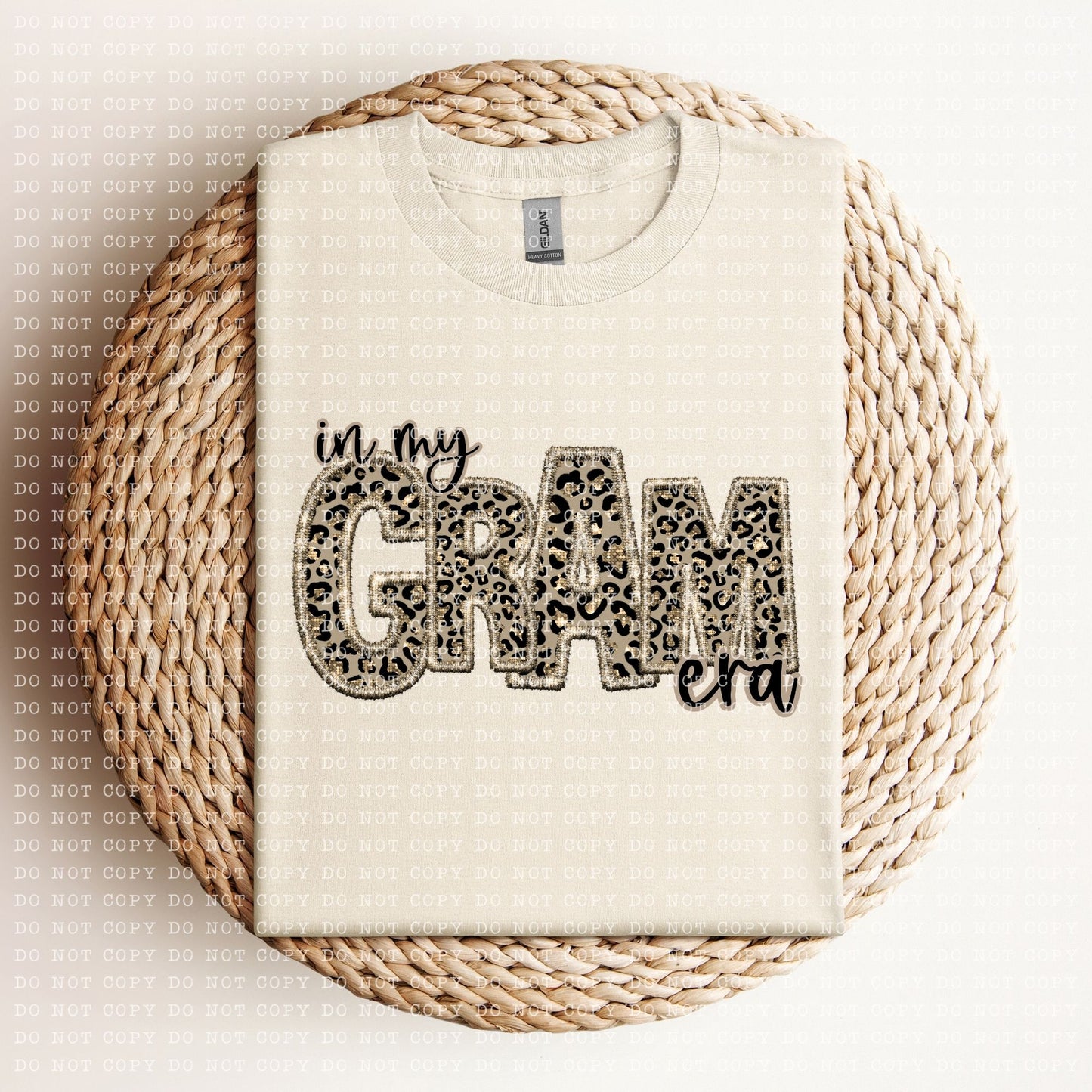 Leopard/Gold Mom & Grandma names - SHIRT ECHT.2023 *comment shirt color 7 name you want in note box