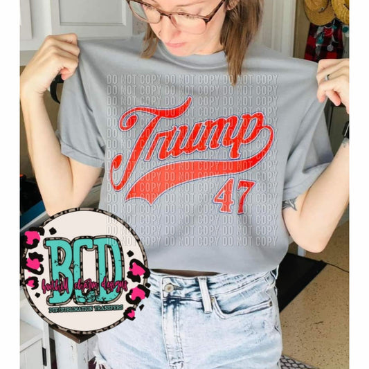 Trump 47 Baseball Style - SHIRT KPI