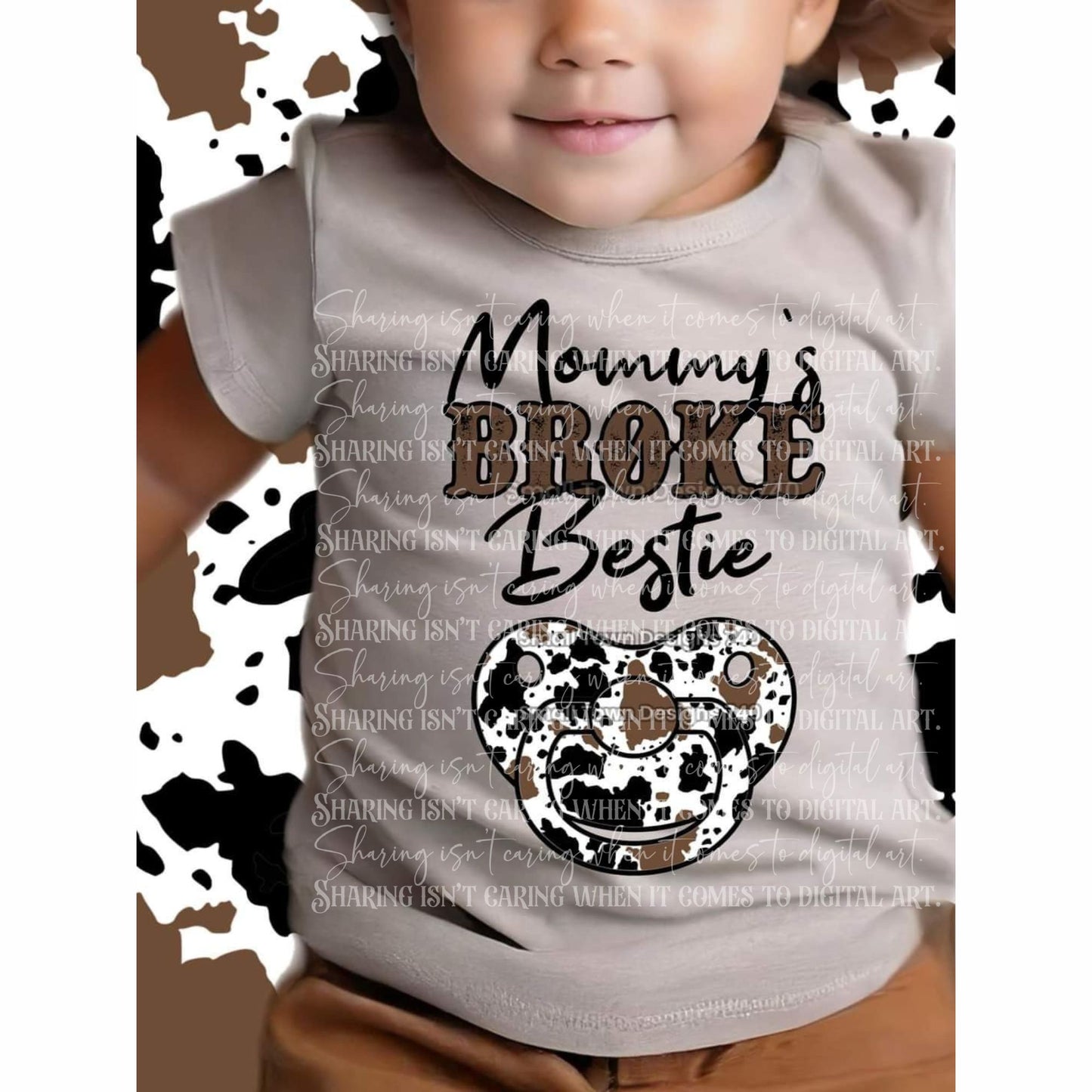 Mommy's Broke Bestie - SHIRT SMTD