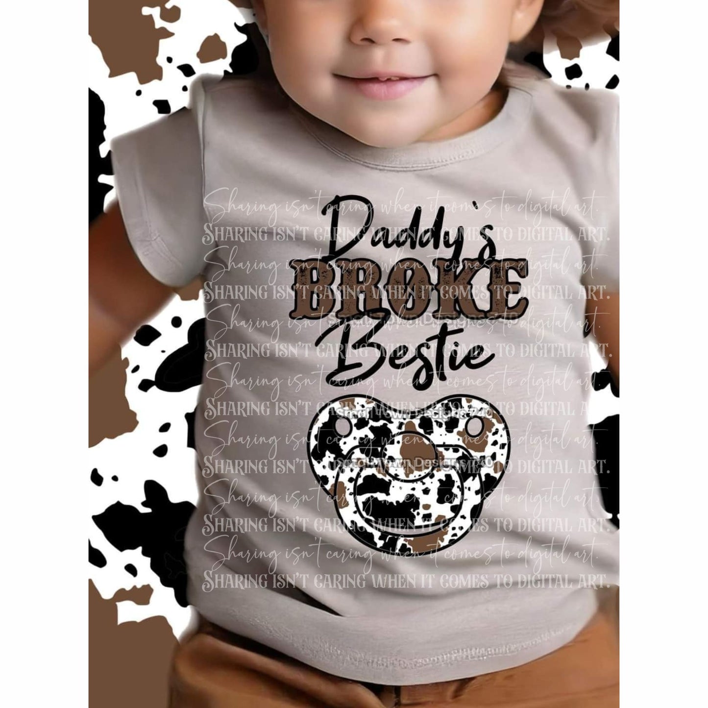 Daddy's Broke Bestie - SHIRT SMTD