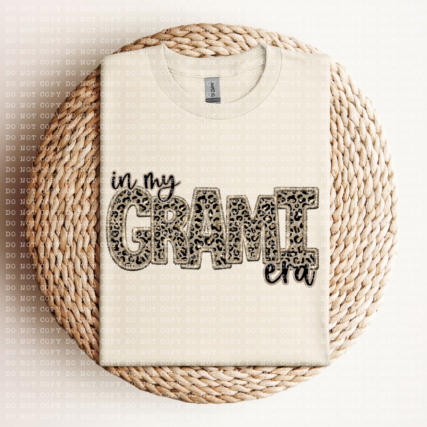 Leopard/Gold Mom & Grandma names - SHIRT ECHT.2023 *comment shirt color 7 name you want in note box