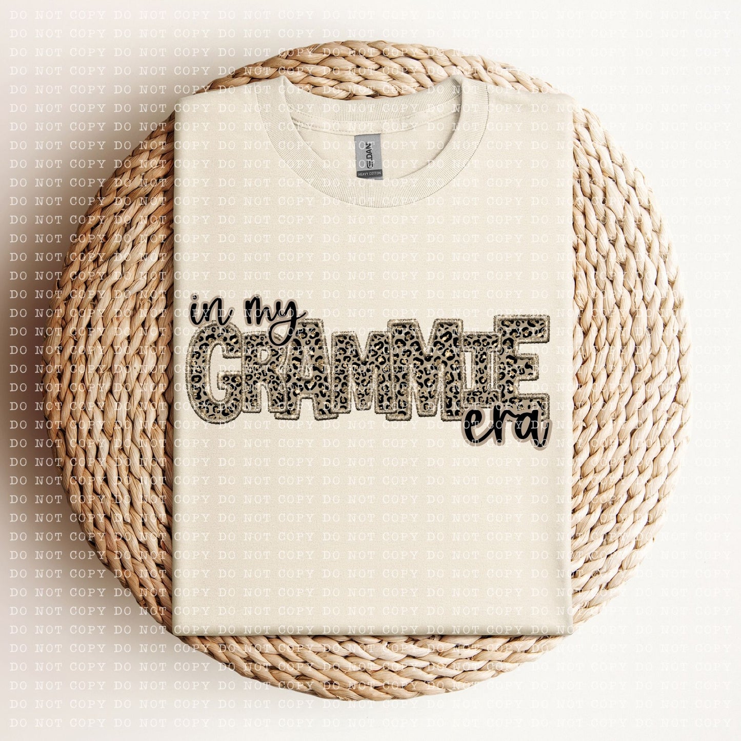 Leopard/Gold Mom & Grandma names - SHIRT ECHT.2023 *comment shirt color 7 name you want in note box