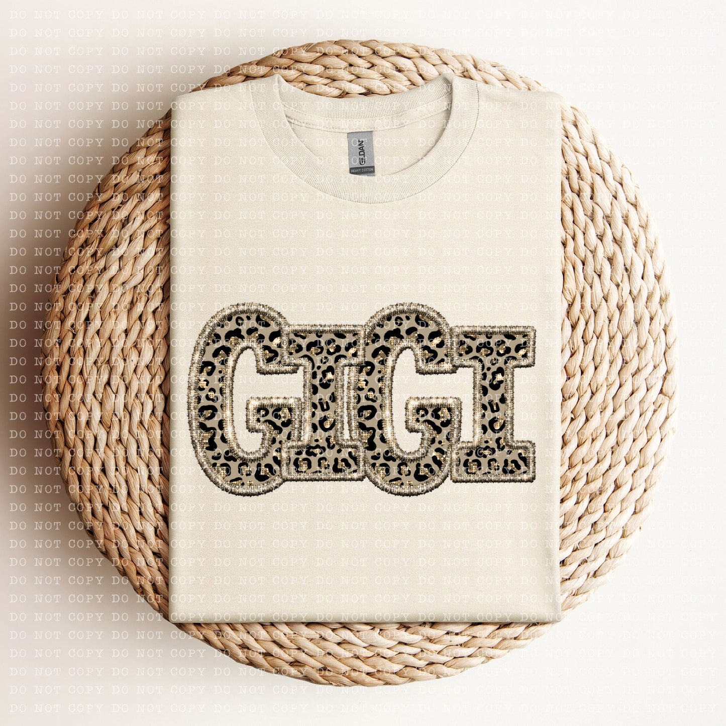 Leopard/Gold Mom & Grandma names - SHIRT ECHT.2023 *comment shirt color 7 name you want in note box