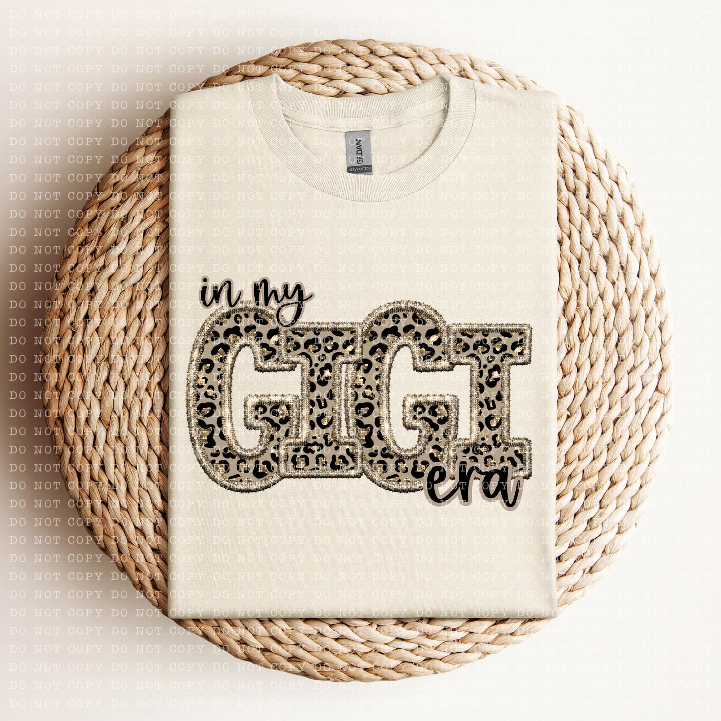 Leopard/Gold Mom & Grandma names - SHIRT ECHT.2023 *comment shirt color 7 name you want in note box