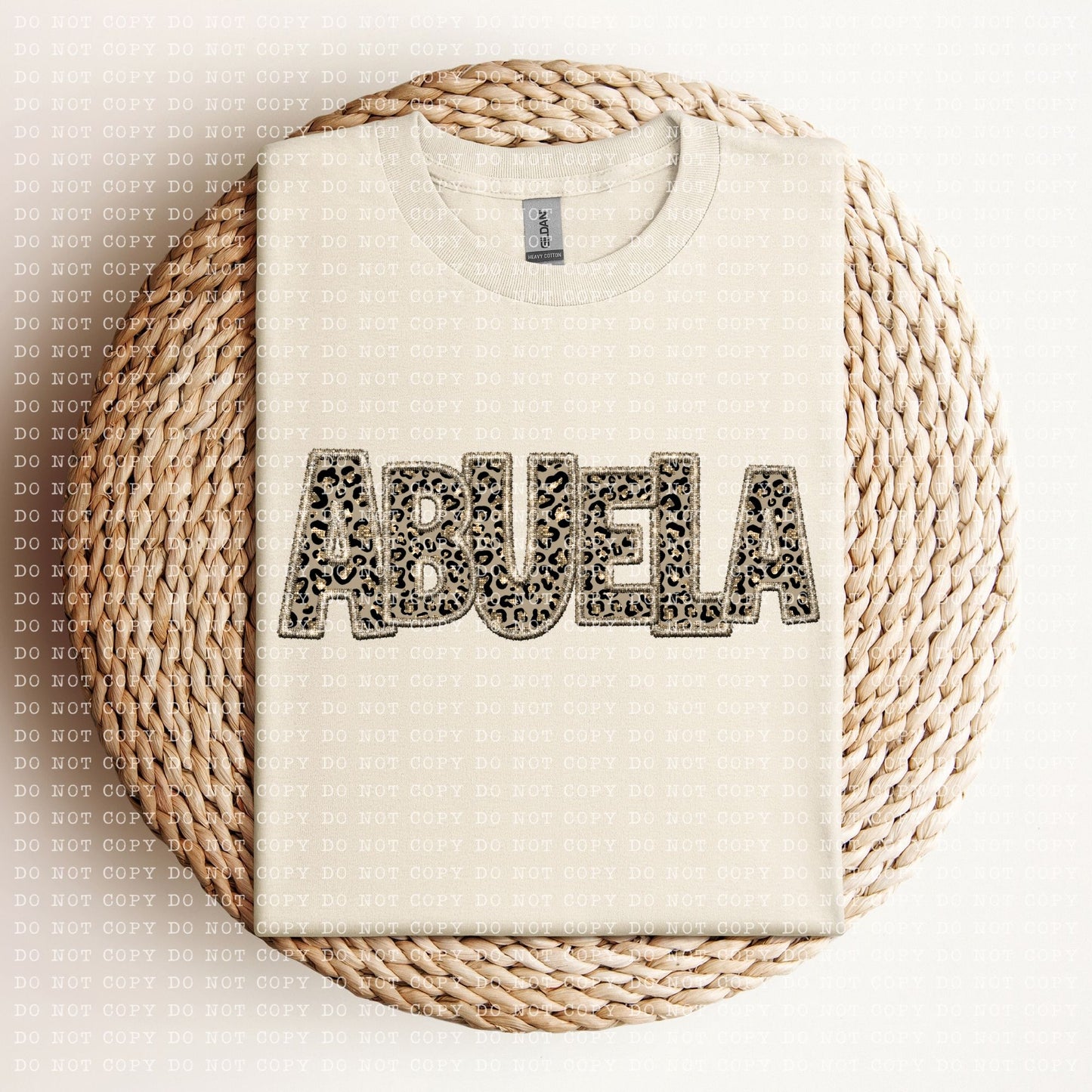 Leopard/Gold Mom & Grandma names - SHIRT ECHT.2023 *comment shirt color 7 name you want in note box