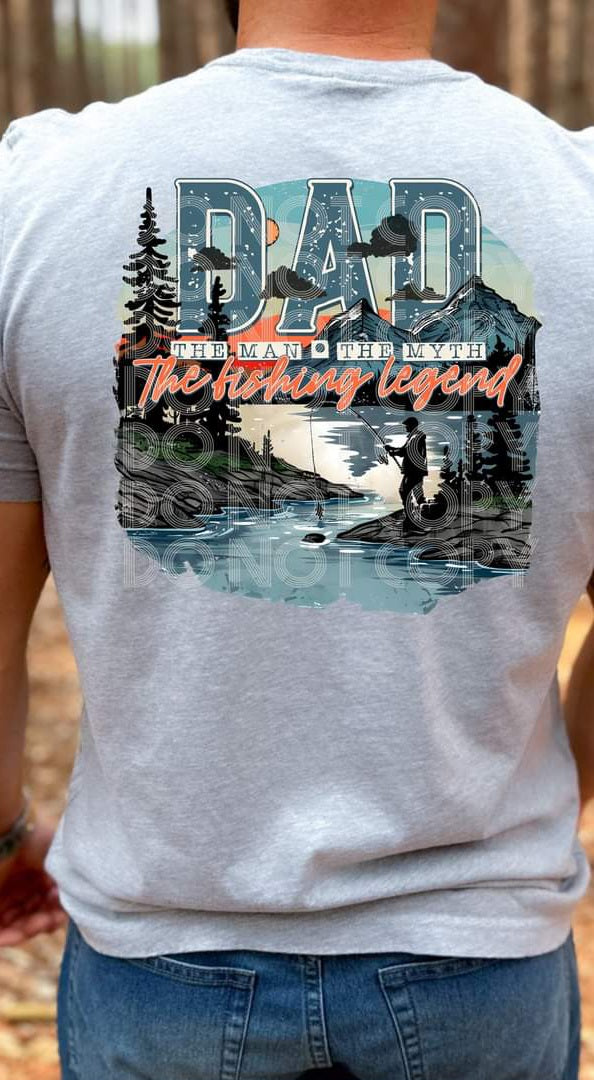 Dad The Fishing Legend - SHIRT PHD.24