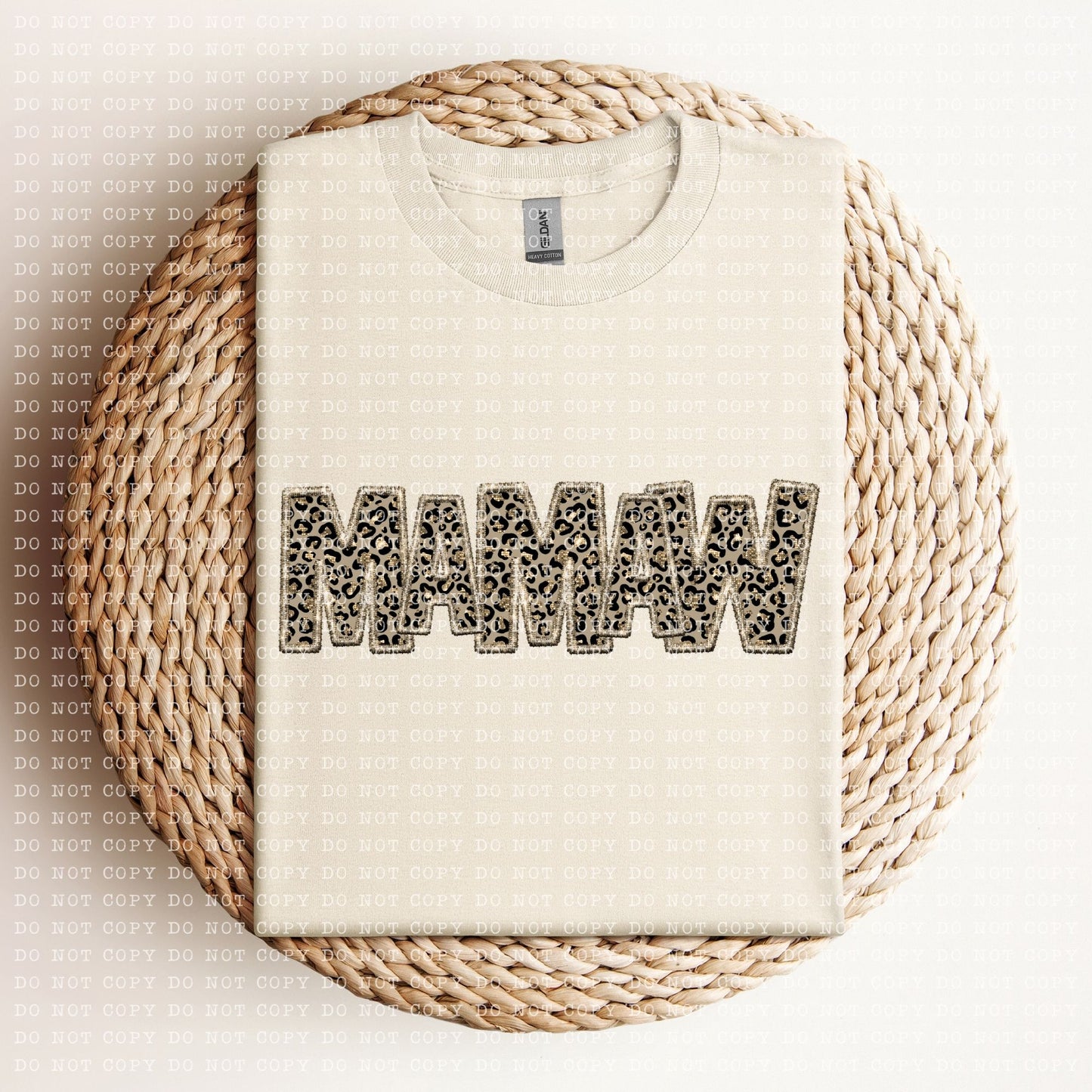 Leopard/Gold Mom & Grandma names - SHIRT ECHT.2023 *comment shirt color 7 name you want in note box