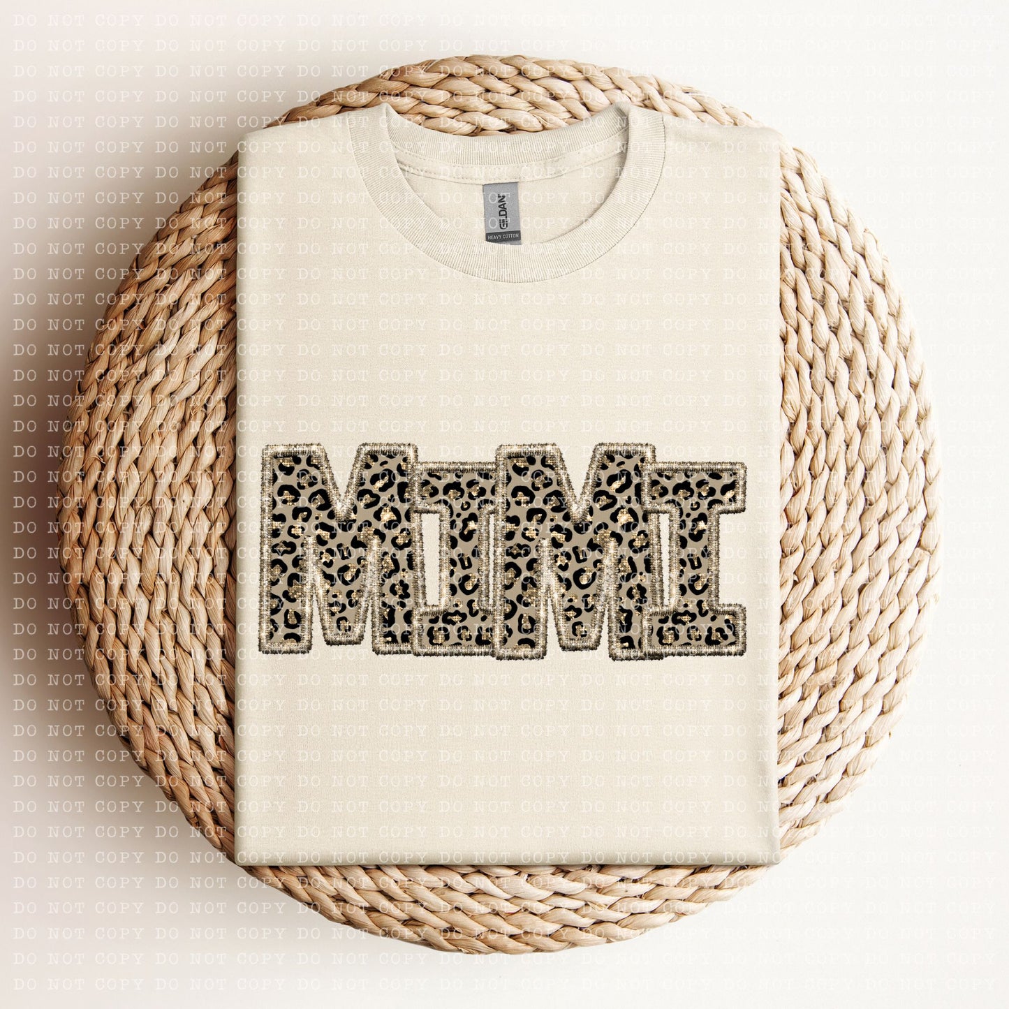 Leopard/Gold Mom & Grandma names - SHIRT ECHT.2023 *comment shirt color 7 name you want in note box