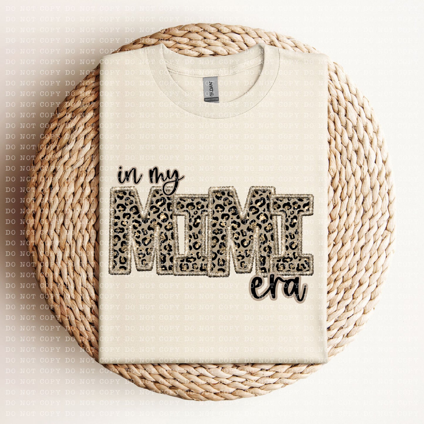 Leopard/Gold Mom & Grandma names - SHIRT ECHT.2023 *comment shirt color 7 name you want in note box
