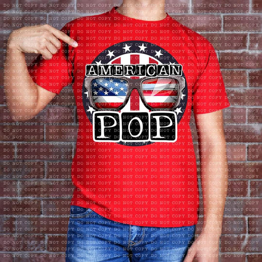 American Pop Sunglasses Flag - SHIRT