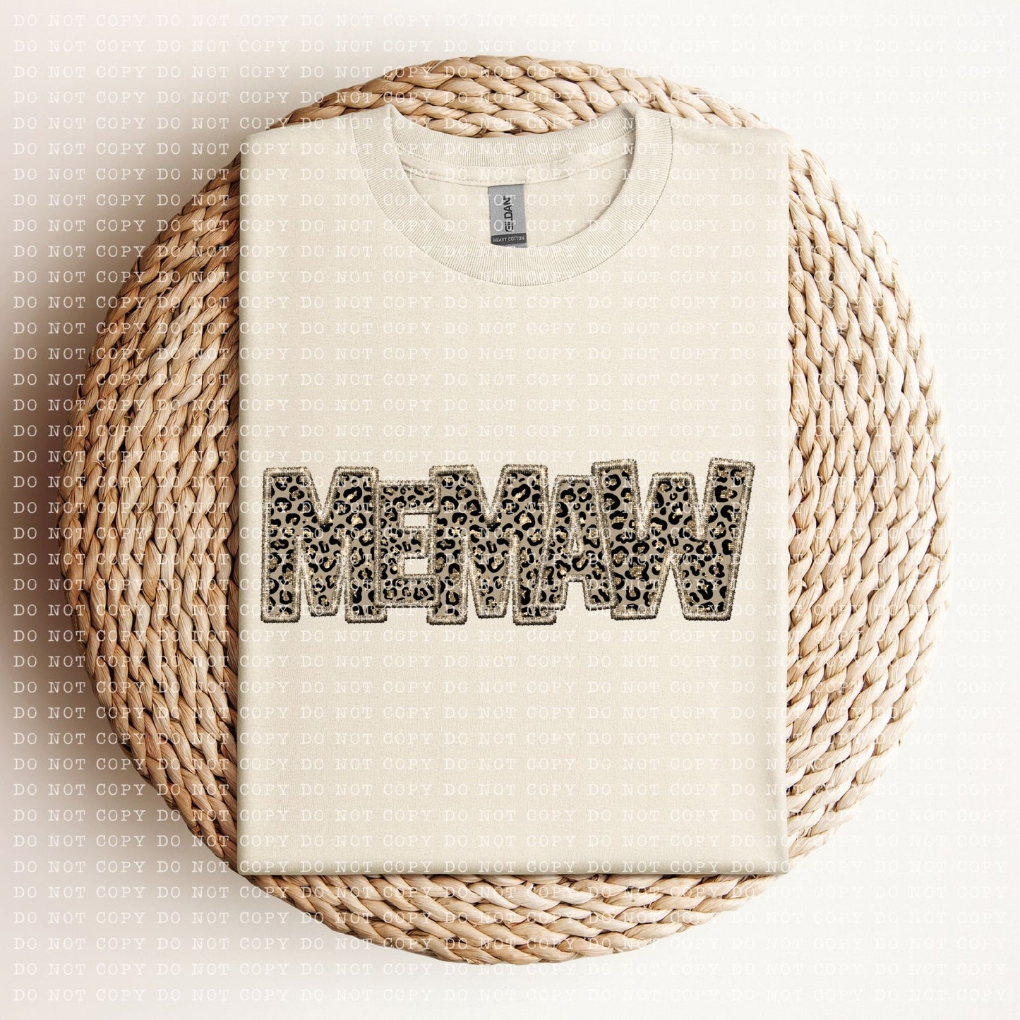 Leopard/Gold Mom & Grandma names - SHIRT ECHT.2023 *comment shirt color 7 name you want in note box