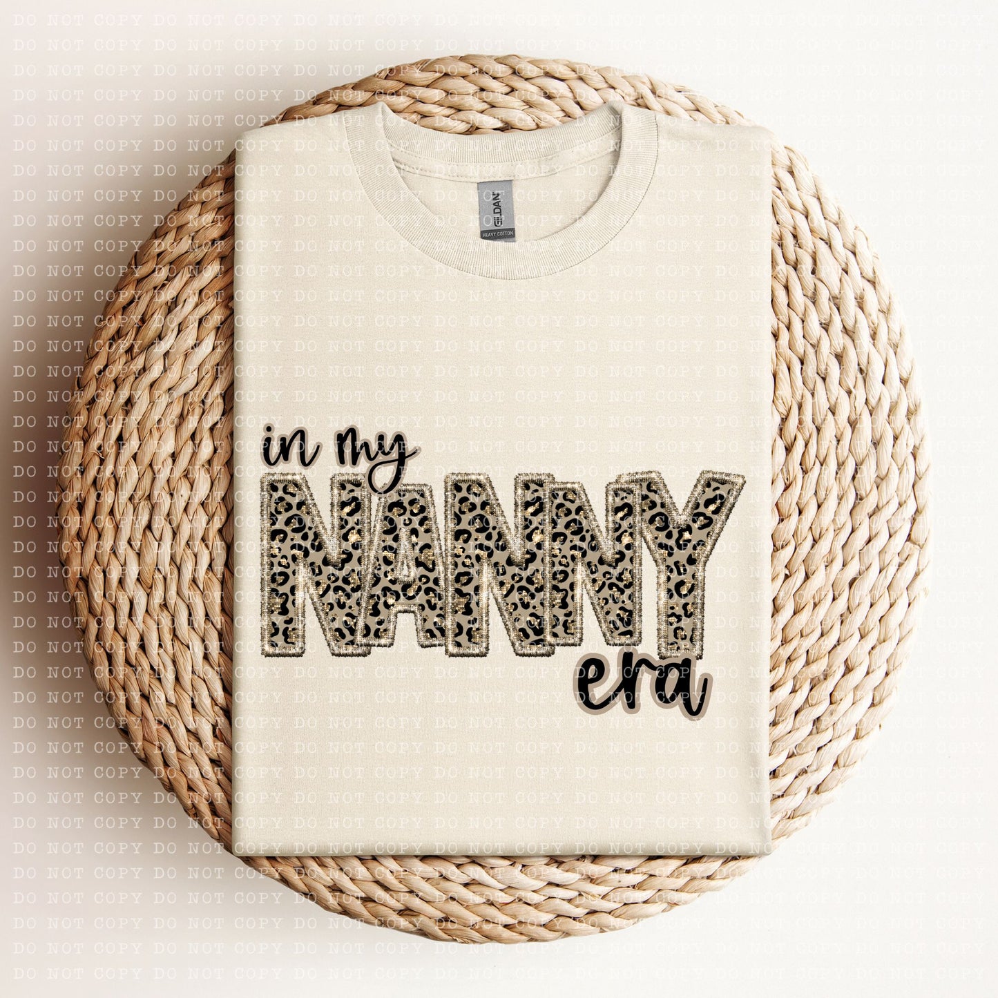 Leopard/Gold Mom & Grandma names - SHIRT ECHT.2023 *comment shirt color 7 name you want in note box
