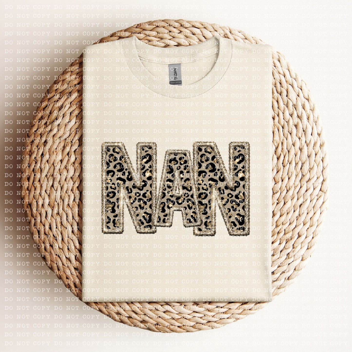 Leopard/Gold Mom & Grandma names - SHIRT ECHT.2023 *comment shirt color 7 name you want in note box