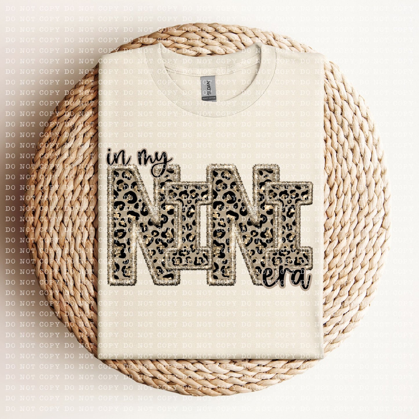 Leopard/Gold Mom & Grandma names - SHIRT ECHT.2023 *comment shirt color 7 name you want in note box