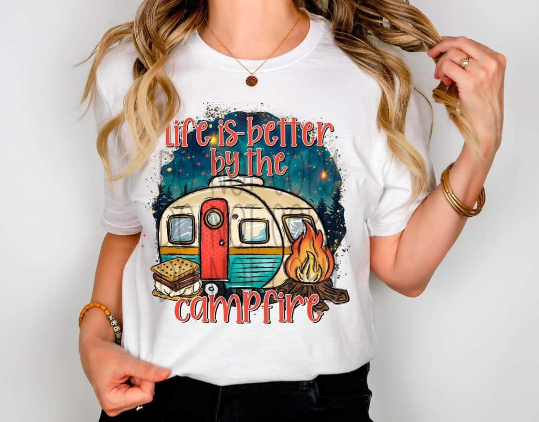 Life Is Better By The Campfire-SHIRT