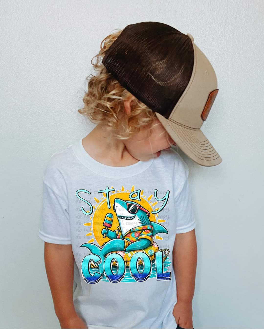 Stay Cool Shark Float- SHIRT