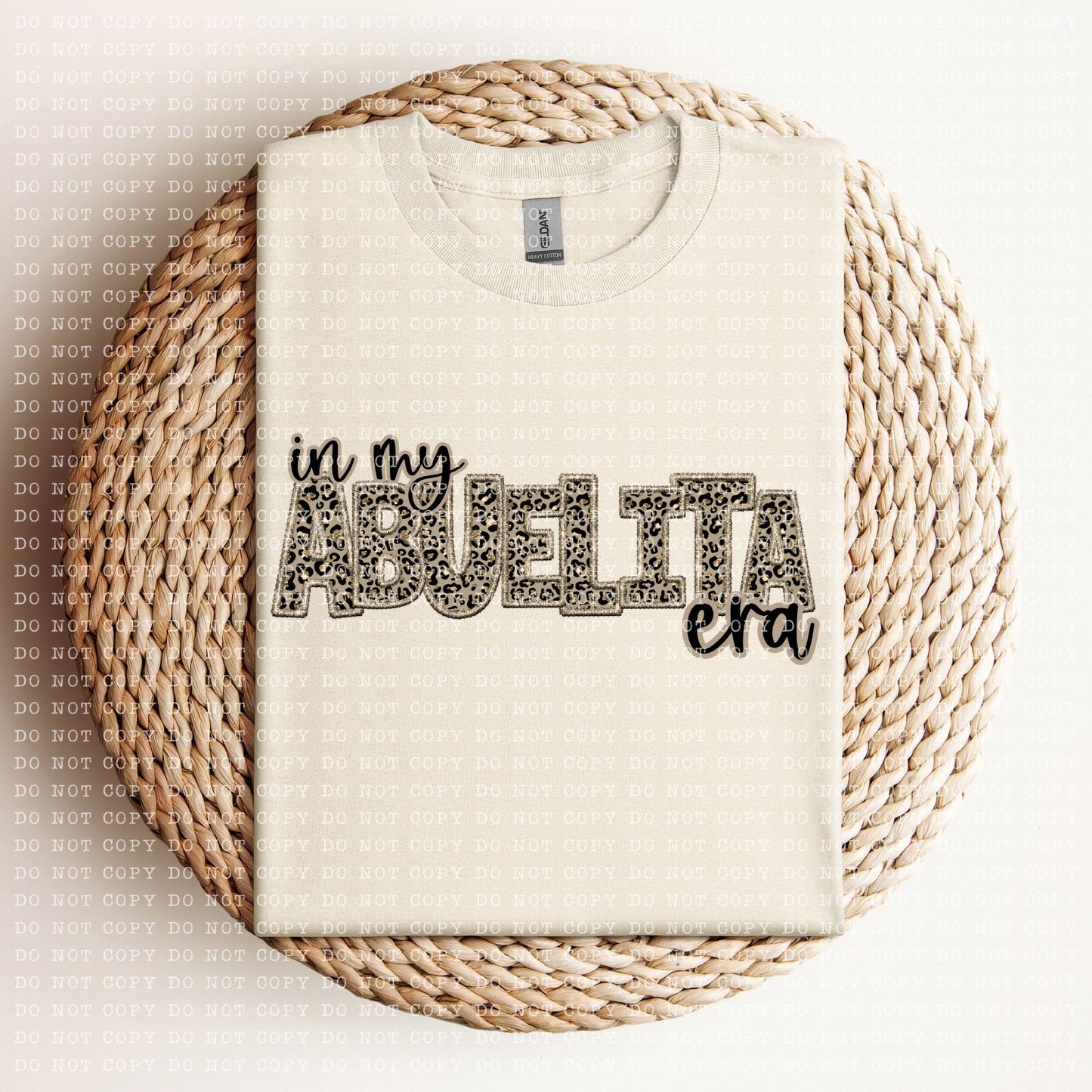 Leopard/Gold Mom & Grandma names - SHIRT ECHT.2023 *comment shirt color 7 name you want in note box