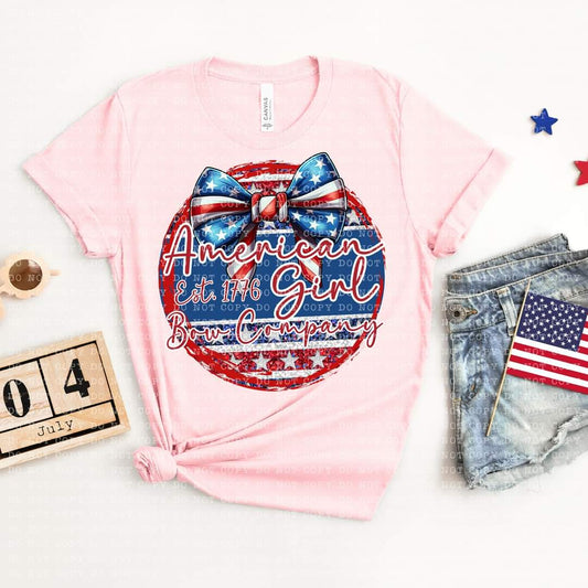 American Girl Bow Company Flag - SHIRT