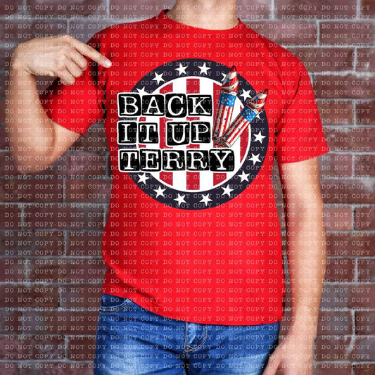 Back It Up Terry Flag - SHIRT