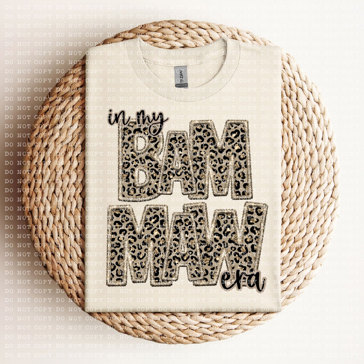 Leopard/Gold Mom & Grandma names - SHIRT ECHT.2023 *comment shirt color 7 name you want in note box