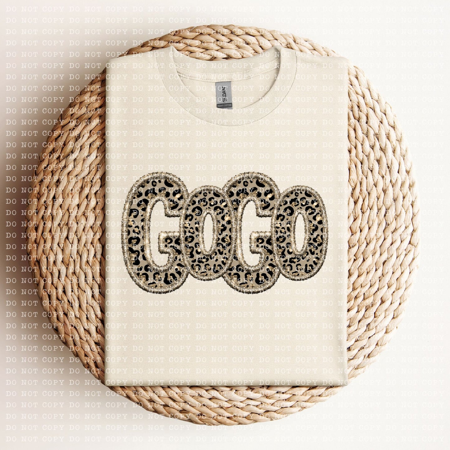 Leopard/Gold Mom & Grandma names - SHIRT ECHT.2023 *comment shirt color 7 name you want in note box