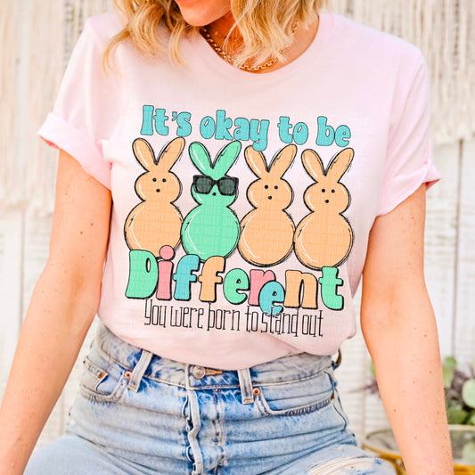 It's Ok To Be Different Peeps-SHIRT