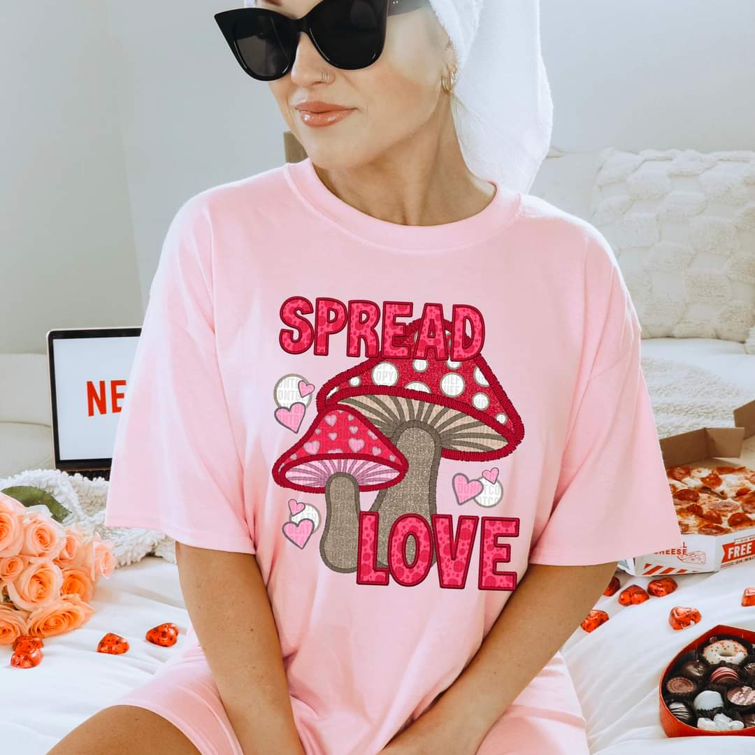 Spread Love Mushrooms-SHIRT