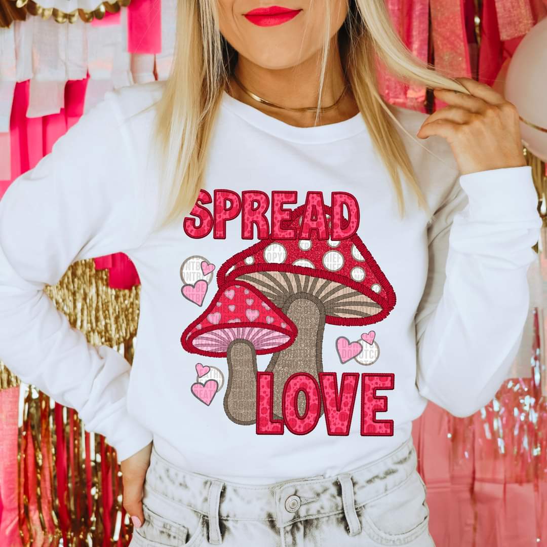 Spread Love Mushrooms-SHIRT