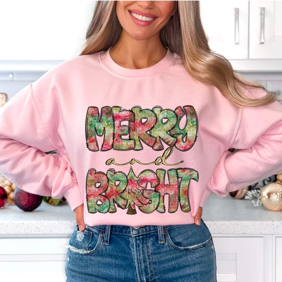 Merry and Bright - SHIRT SDD