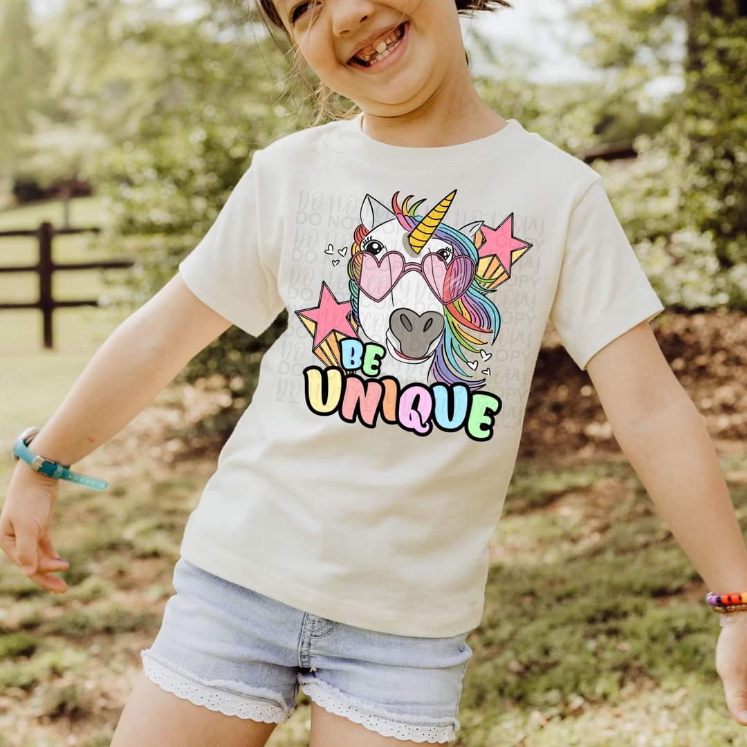 Be Unique Unicorn -SHIRT