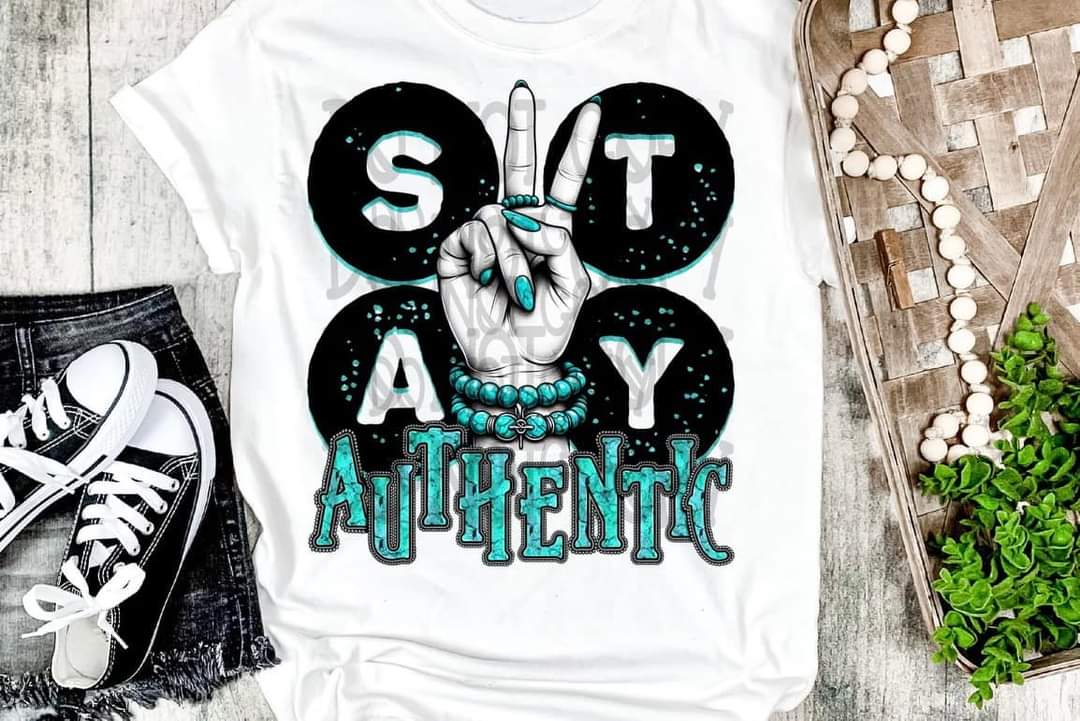 Stay Authentic -SHIRT