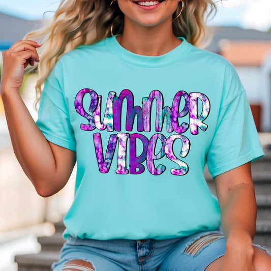 Summer Vibes Purple - SHIRT