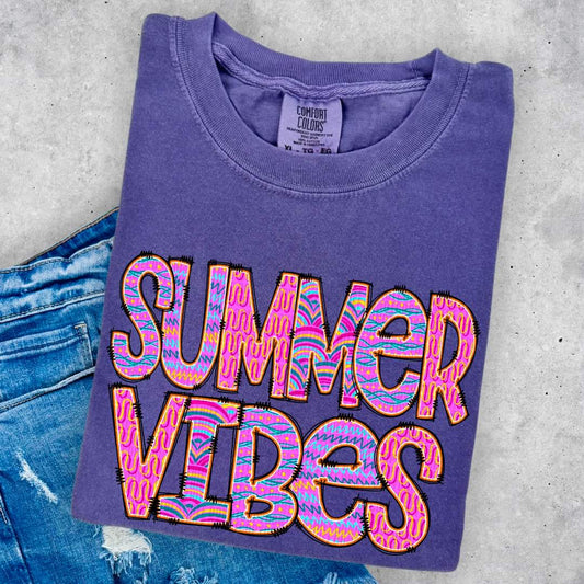 Summer Vibes Purple - SHIRT