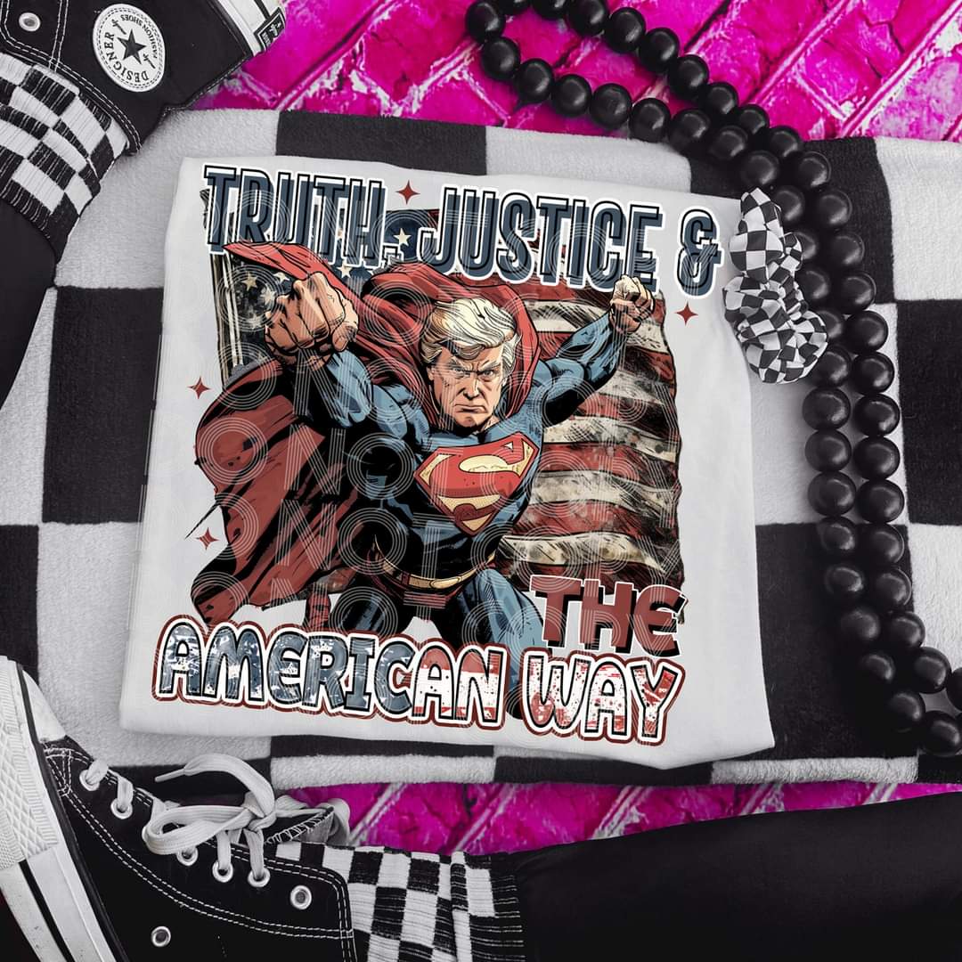 Truth Justice & the American Way Trump - SHIRT RHD