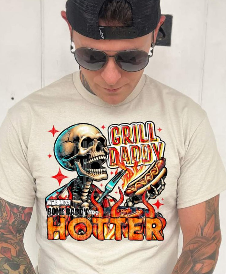 Grill Dad But Hotter - SHIRT RHD