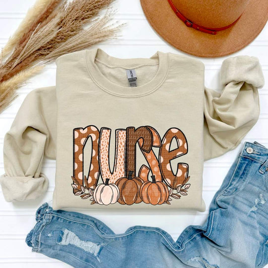 Fall Pumpkin Nurse - SHIRT SDD