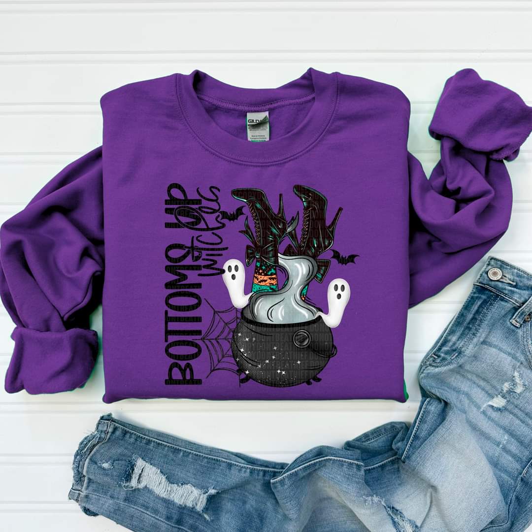 Bottoms Up Witches Ghost Calderon - SHIRT SDD.24