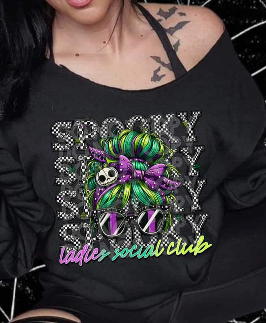 Spooky Ladies Social Club - SHIRT PHD