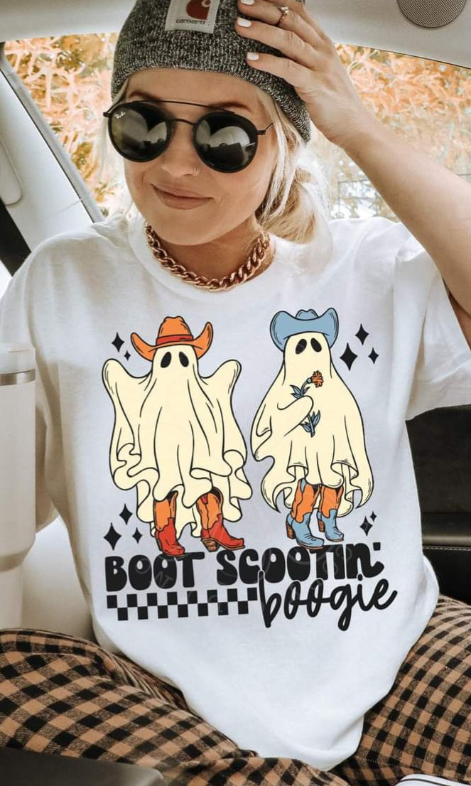 Boot Scootin Boogie Ghost - SHIRT LDC