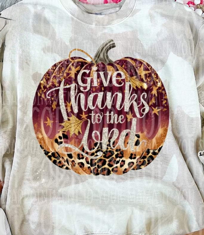 Give Thanks To The Lord - SHIRT VSC