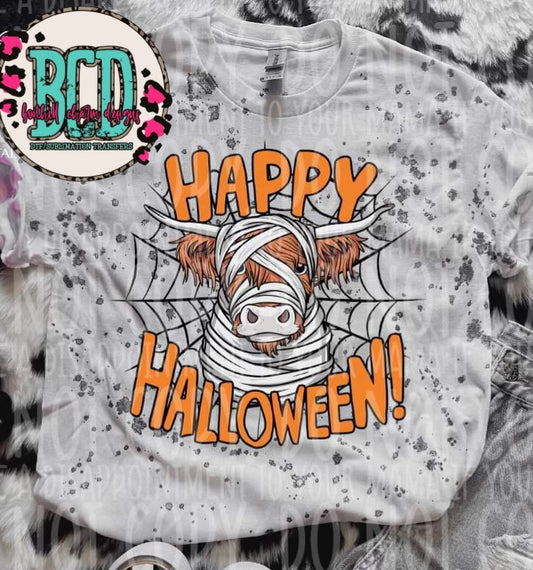 Happy Halloween Mummy Cow - SHIRT VSC