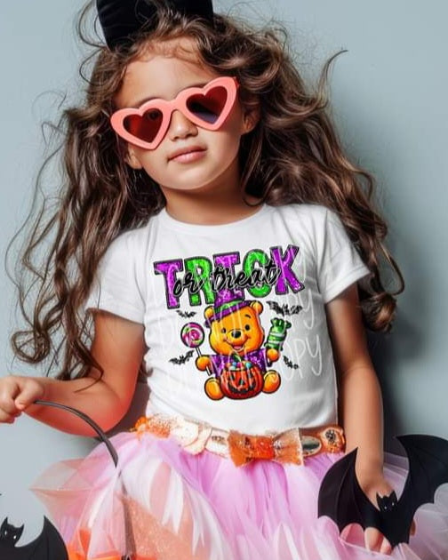 Trick or Treat PBear - KIDS SHIRT PHD