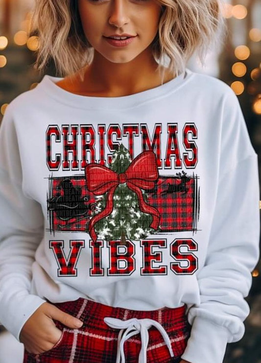 Christmas Vibes Santa & Tree - SHIRT SDD.24