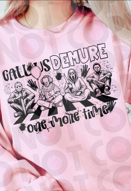 Call Us Demure One More Time Halloween Characters - SHIRT RHD